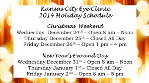 2014 Holiday Schedule